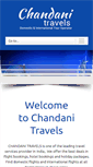 Mobile Screenshot of chandanitravels.com